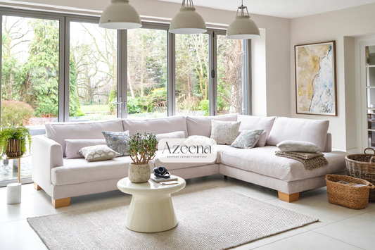 Buckingham Large Left Hand Chaise Corner Sofa Set 3